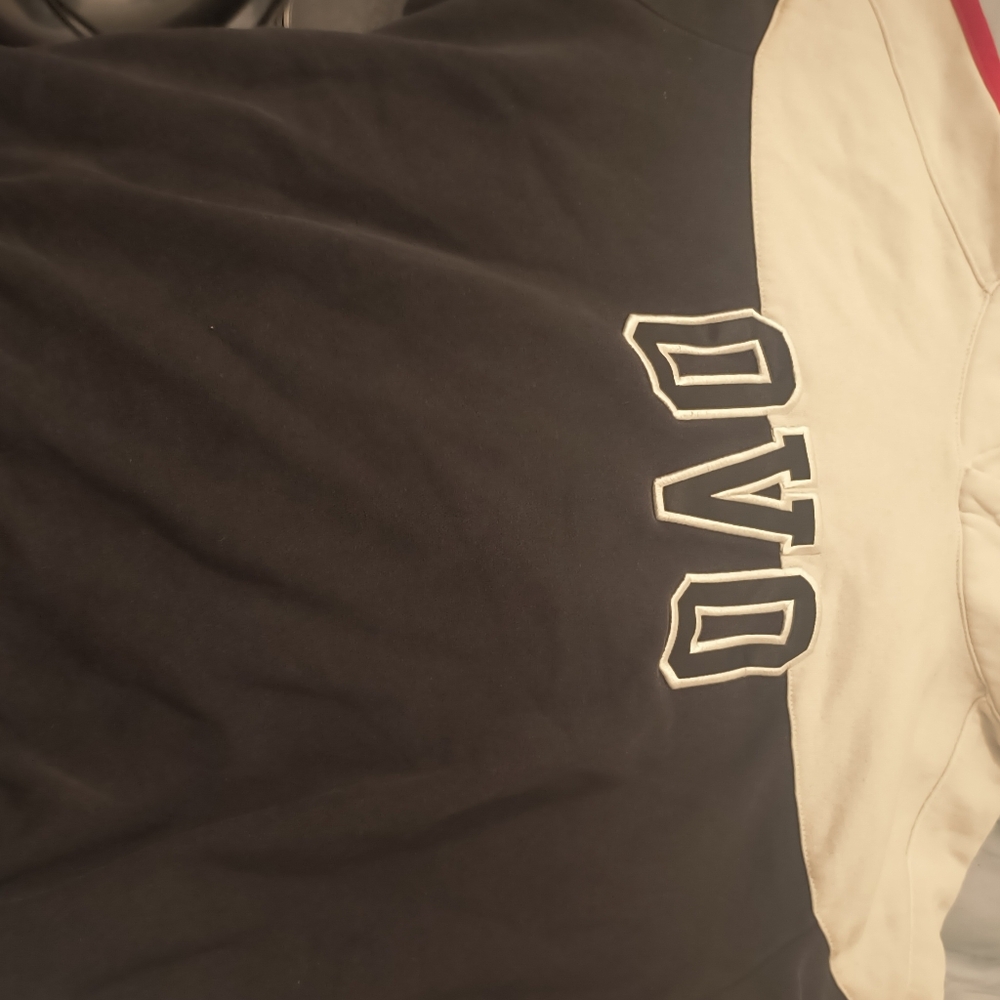 Octobers very own vintage color block hoodie